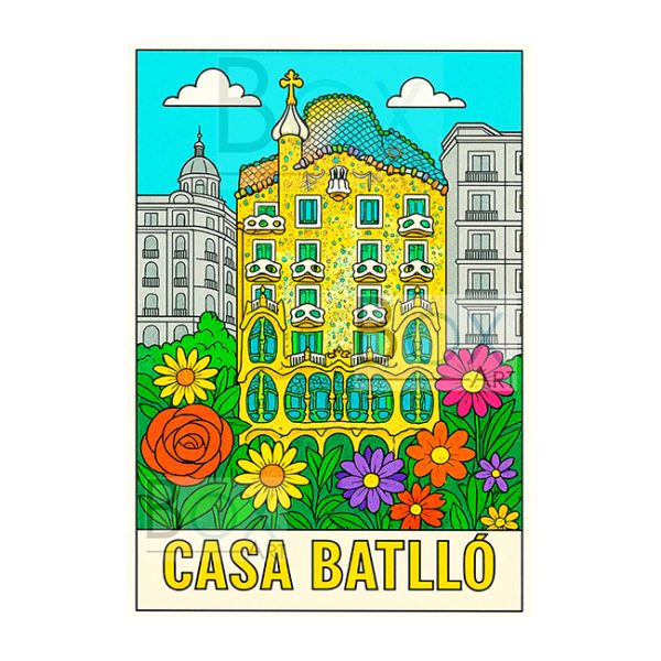 Casa Batlló Barcelona Comic