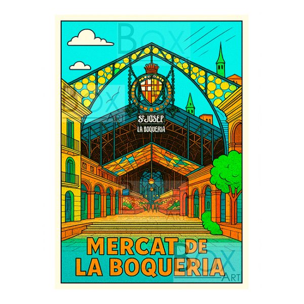 Boqueria Barcelona Comic