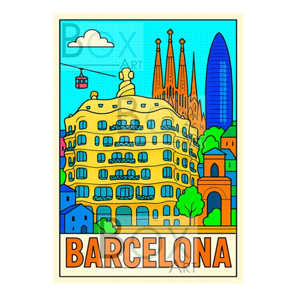 Pedrera Barcelona Comic